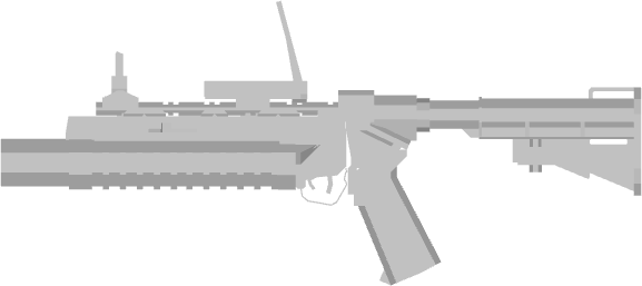 M203 유탄 발사기 무기 텍스처