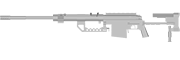 CheyTac M200 Intervention Sniper Rifle 무기 텍스처