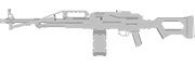 PKP Pecheneg Light Machine Gun 무기 텍스처